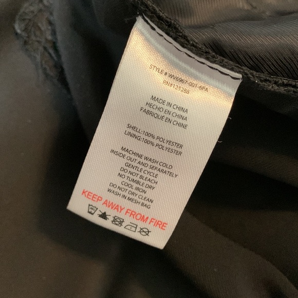 Jason Wu High Waisted Satin Tuxedo Pant with Glitter Detail - Picture 11 of 12